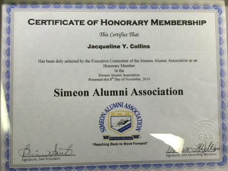 Simeon honorary alumna web